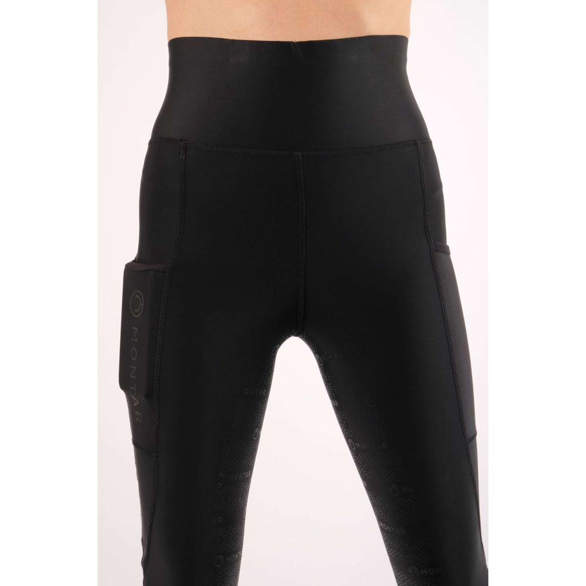 Montar Rijlegging Alana Extra Highwaist FullGrip Zwart