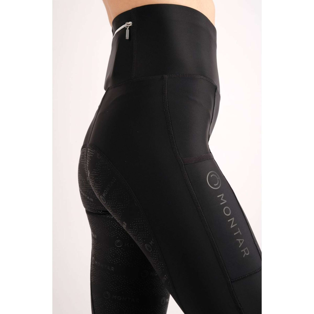 Montar Rijlegging Alana Extra Highwaist FullGrip Zwart