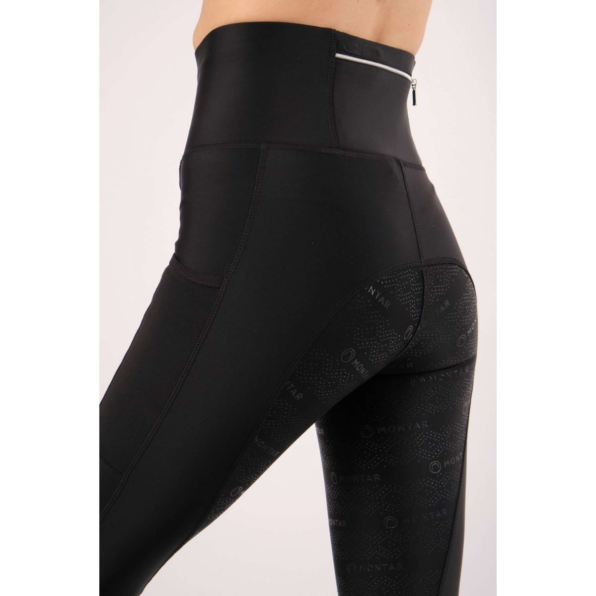 Montar Rijlegging Alana Extra Highwaist FullGrip Zwart