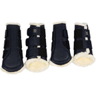 Montar Beenbeschermers Tech Leer Navy