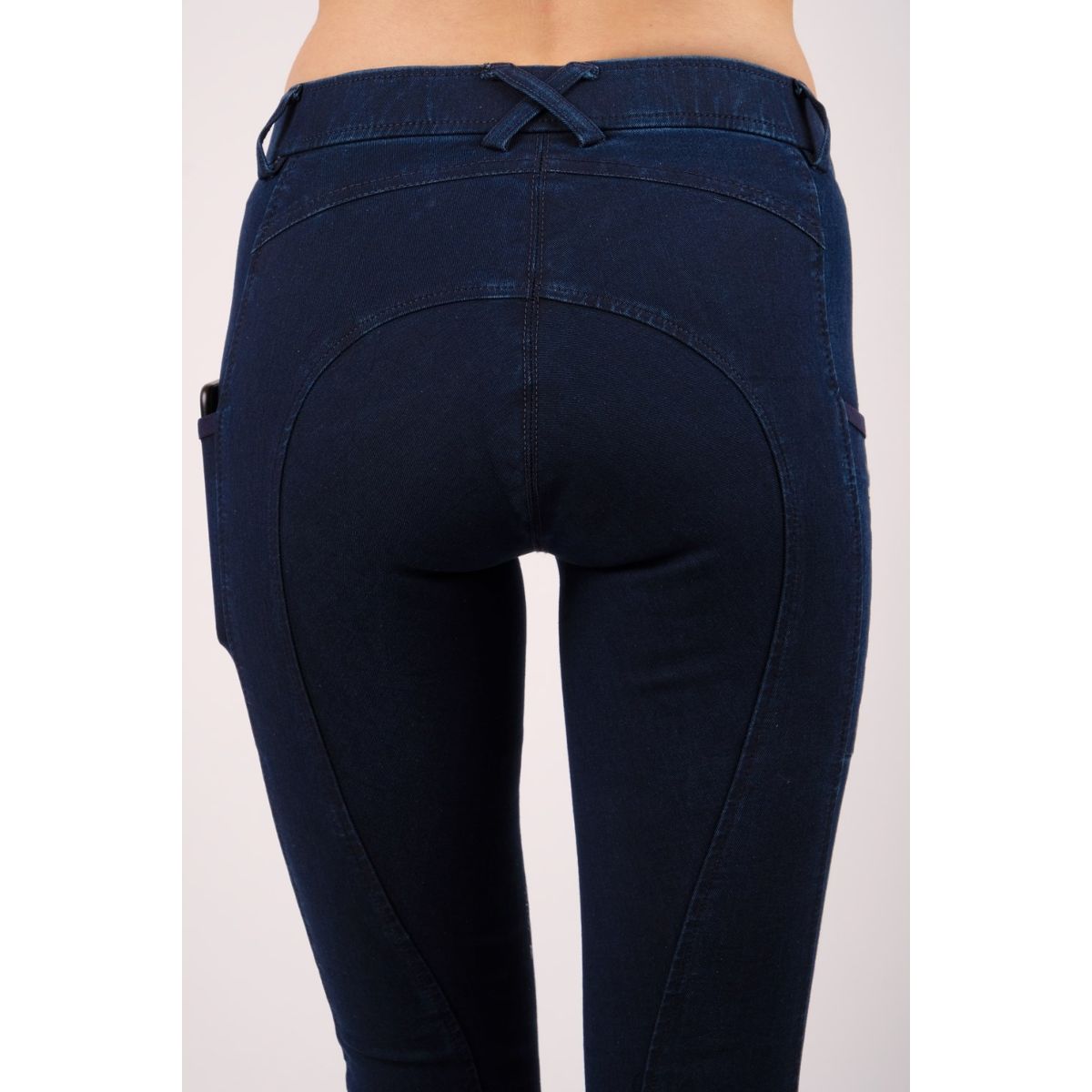 Montar Rijbroek Echo Rebel Knie Grip Denim