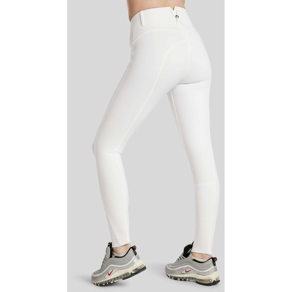 Montar Rijbroek Molly Rosegold Highwaist Full Grip Wit