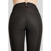 Montar Rijbroek Molly Rosegold Highwaist Full Grip Zwart