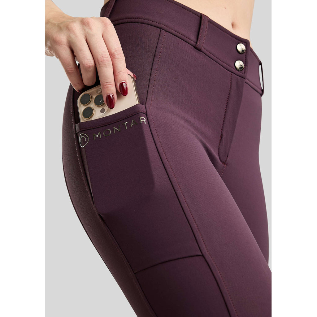 Montar Rijbroek Megan Full Grip Fig
