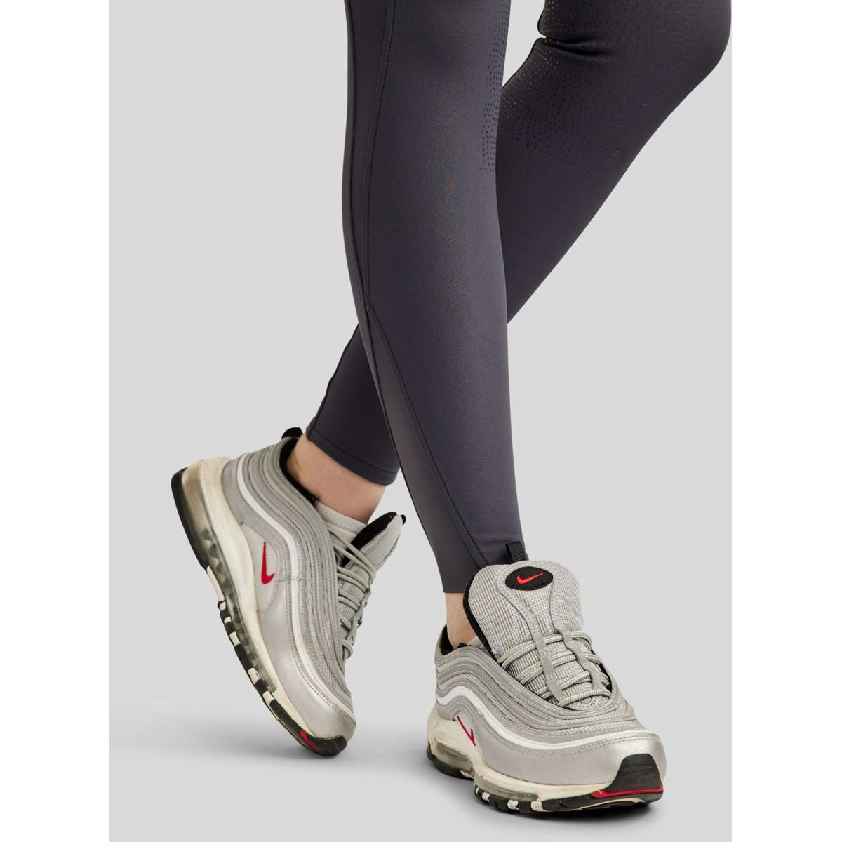 Montar Rijbroek Megan Full Grip Slate Grey