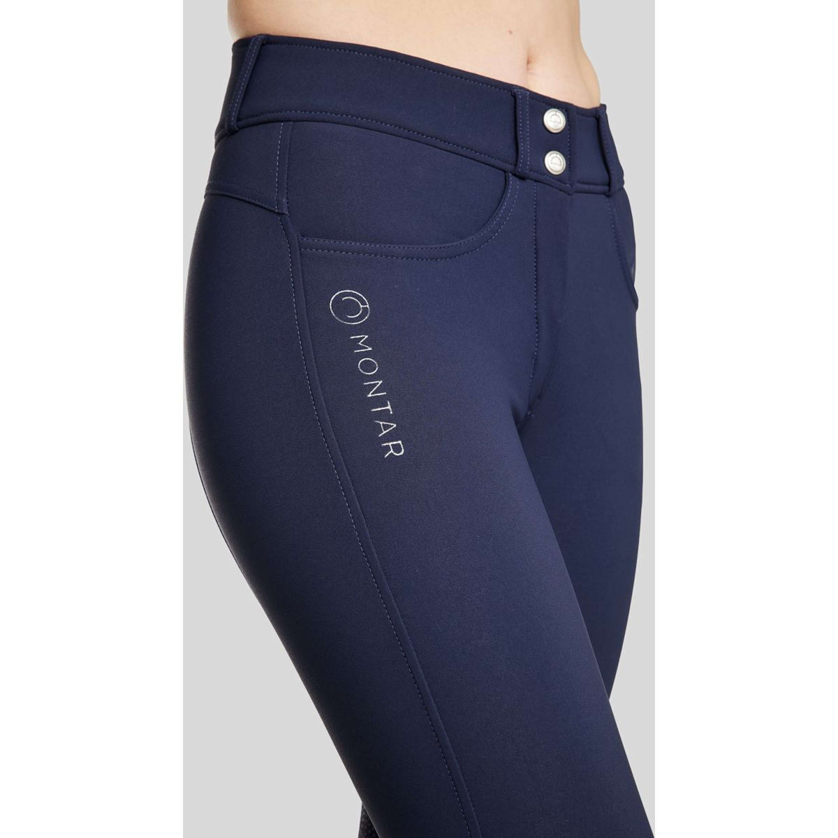 Montar Rijbroek Ess Megan Highwaist Full Grip Navy