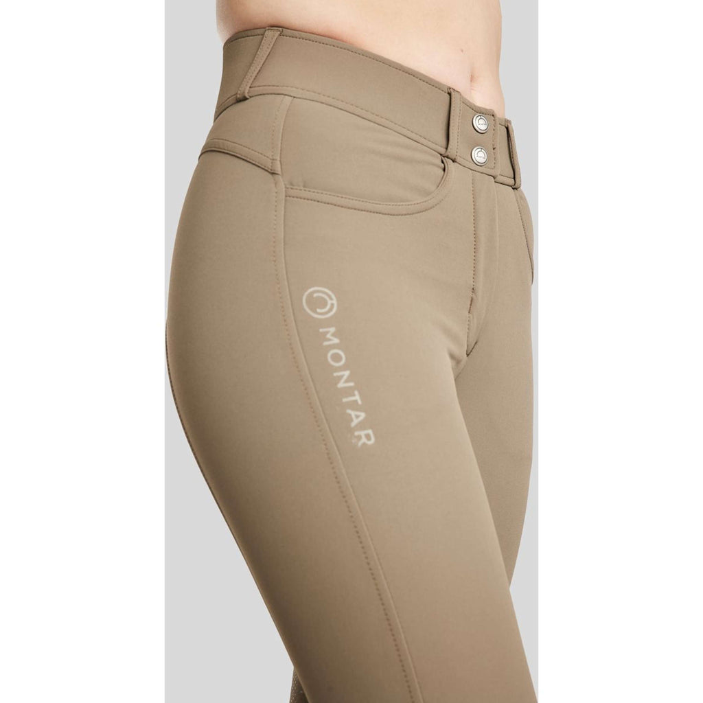 Montar Rijbroek Ess Megan Highwaist Full Grip Mud