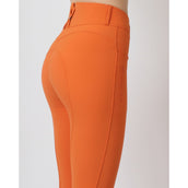 Montar Rijbroek Ess Megan High Waist Full Grip Burnt Orange