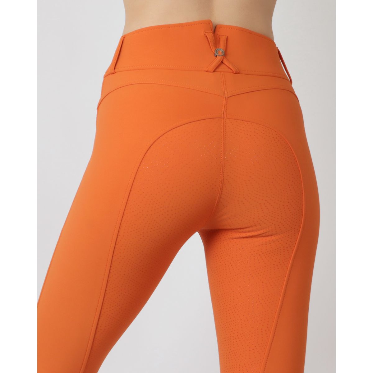 Montar Rijbroek Ess Megan High Waist Full Grip Burnt Orange