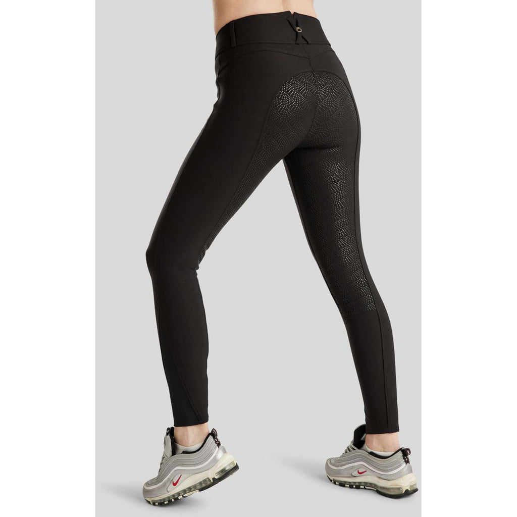 Montar Rijbroek Megan Yati Highwaist Full Grip Zwart