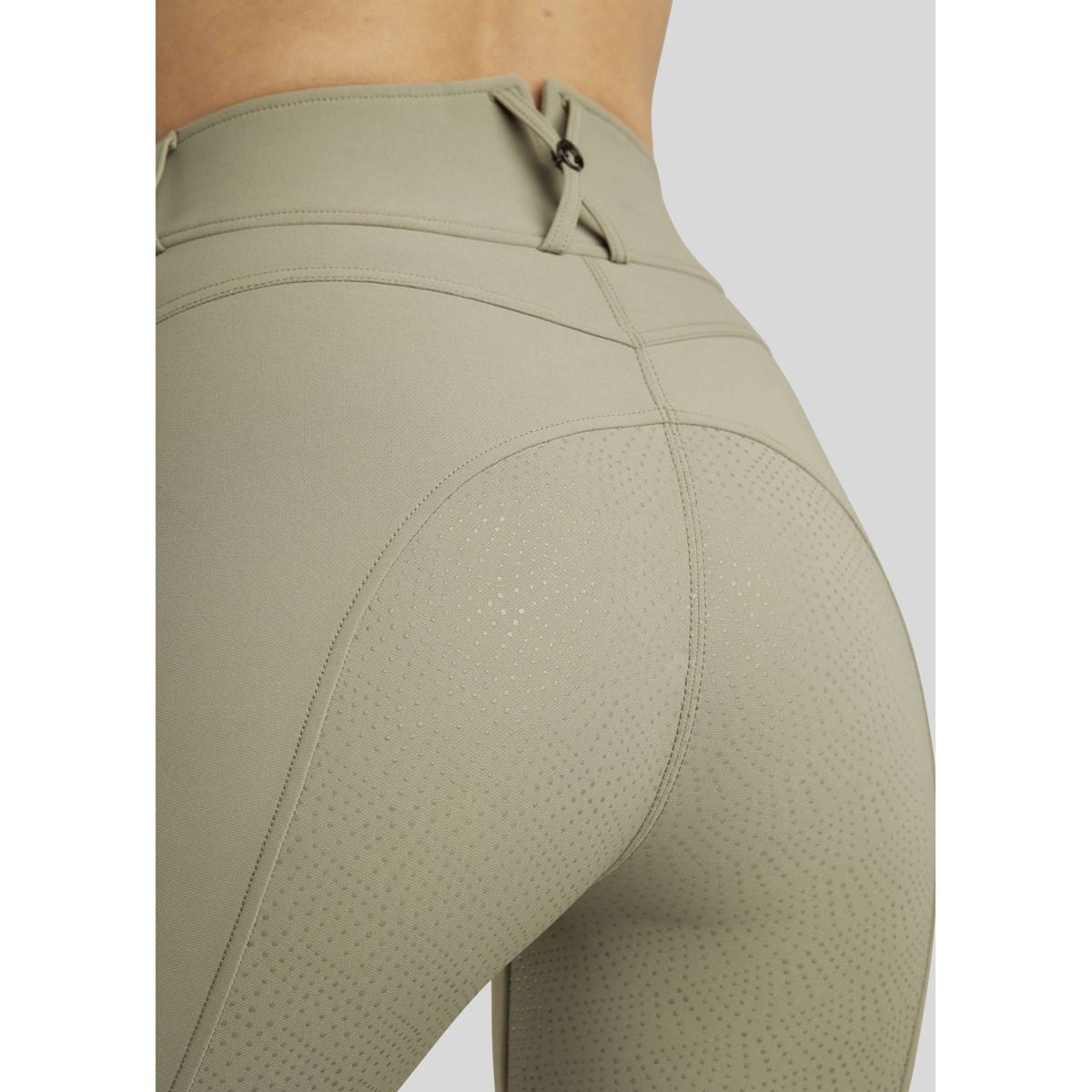 Montar Rijbroek Ess Megan Highwaist Full Grip Dusty Green