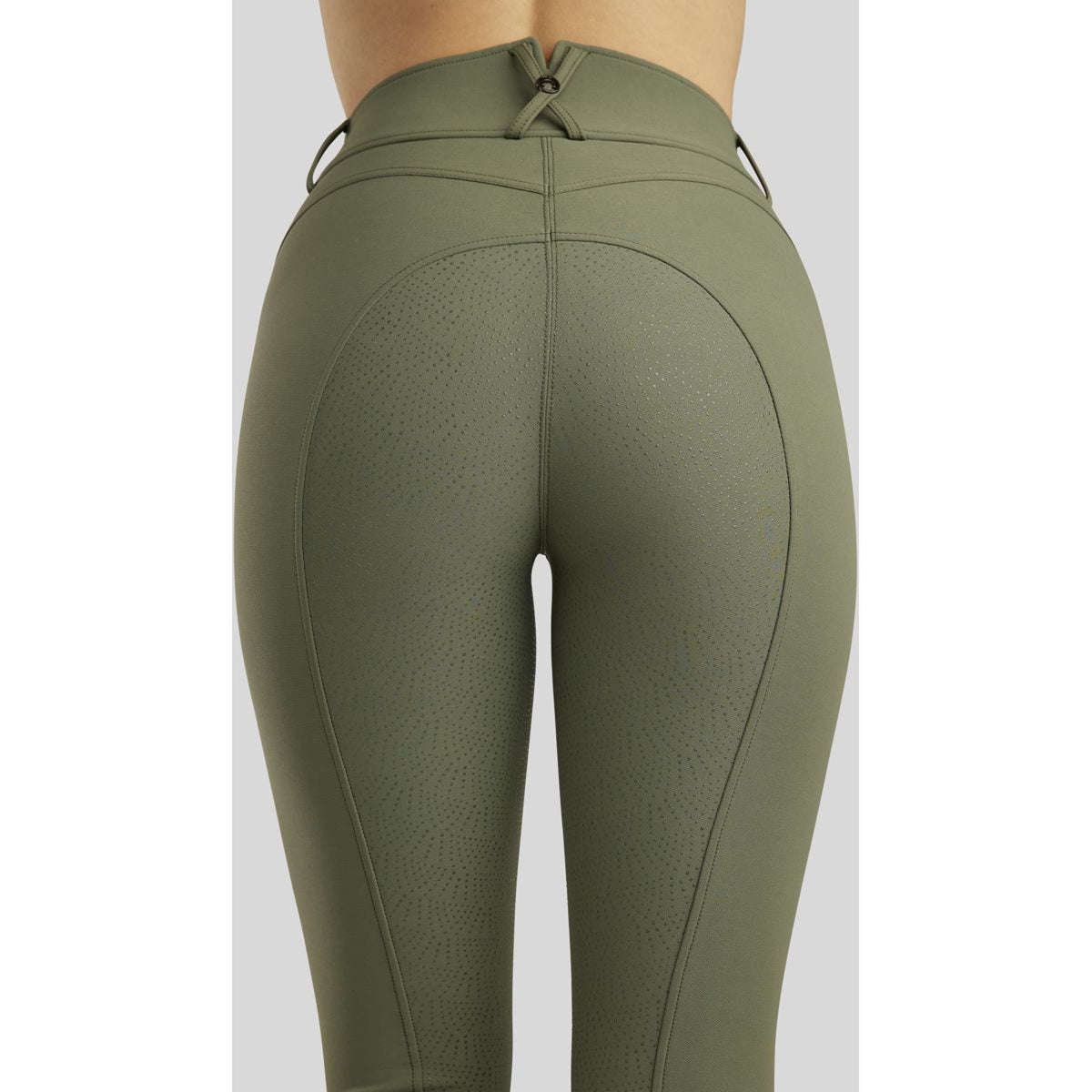 Montar Rijbroek Ess Megan Highwaist Full Grip Pine Green