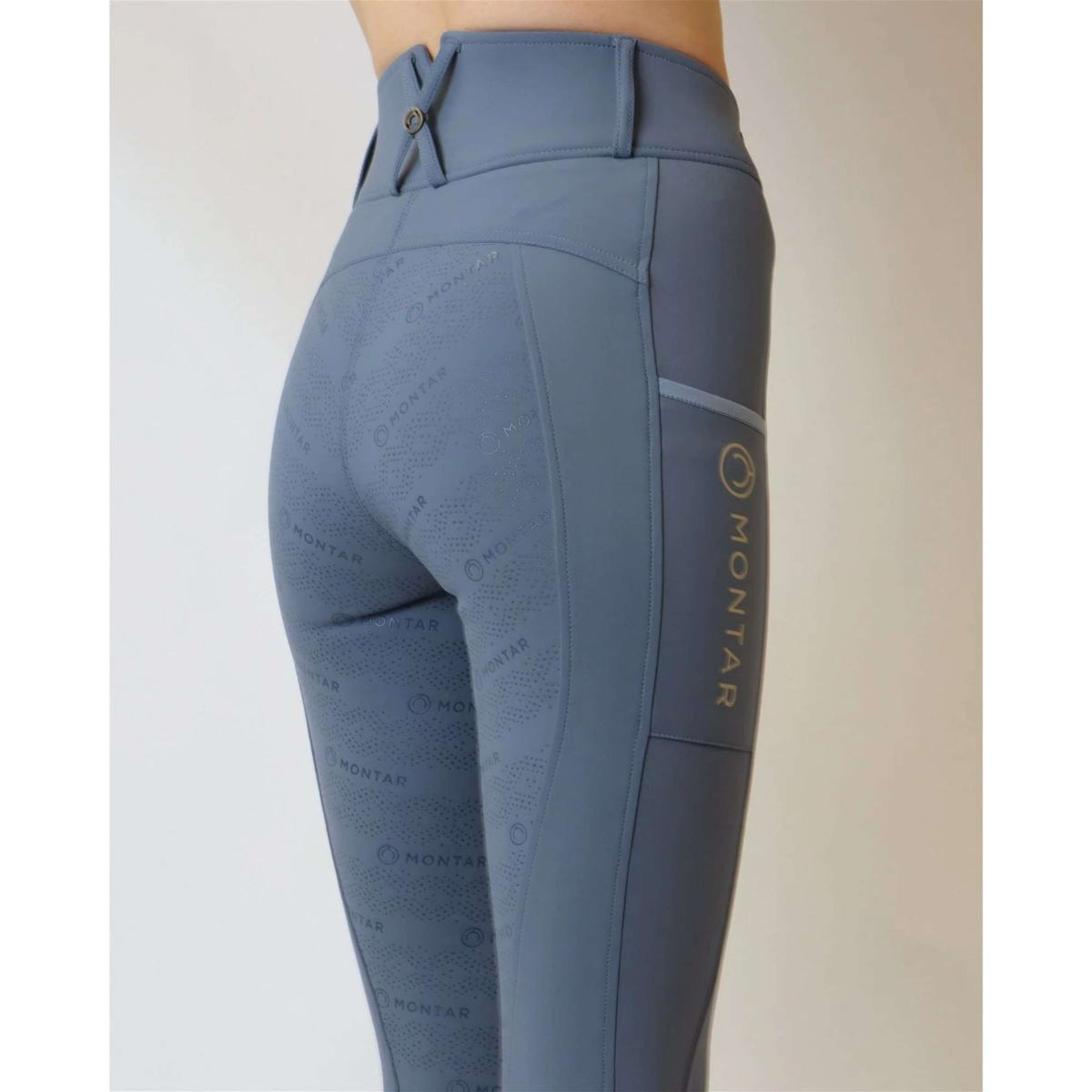 Montar Rijlegging MoMacy Highwaist Full Grip Dove Blue