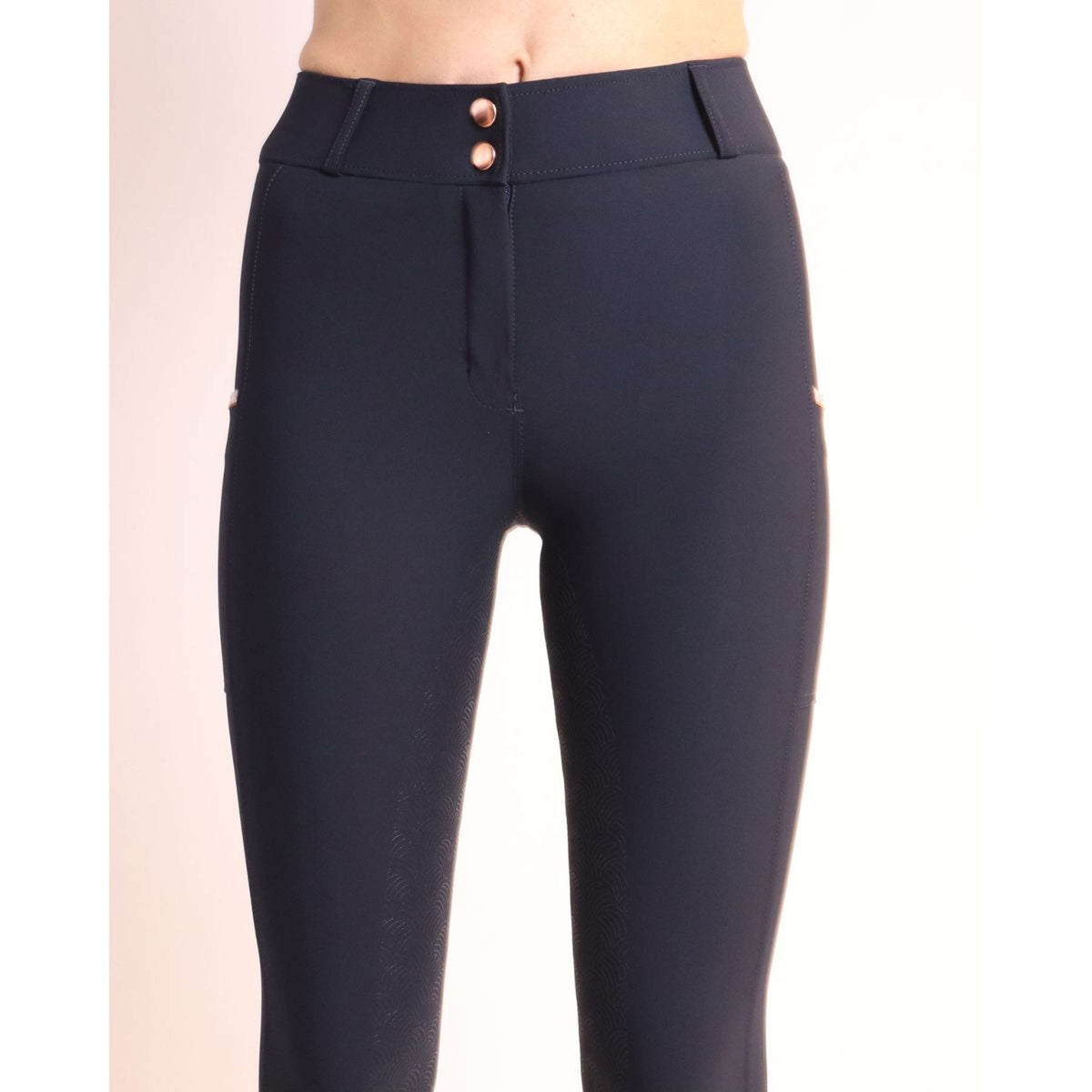 Montar Rijbroek MoSierra Highwaist Full Grip Dark Navy