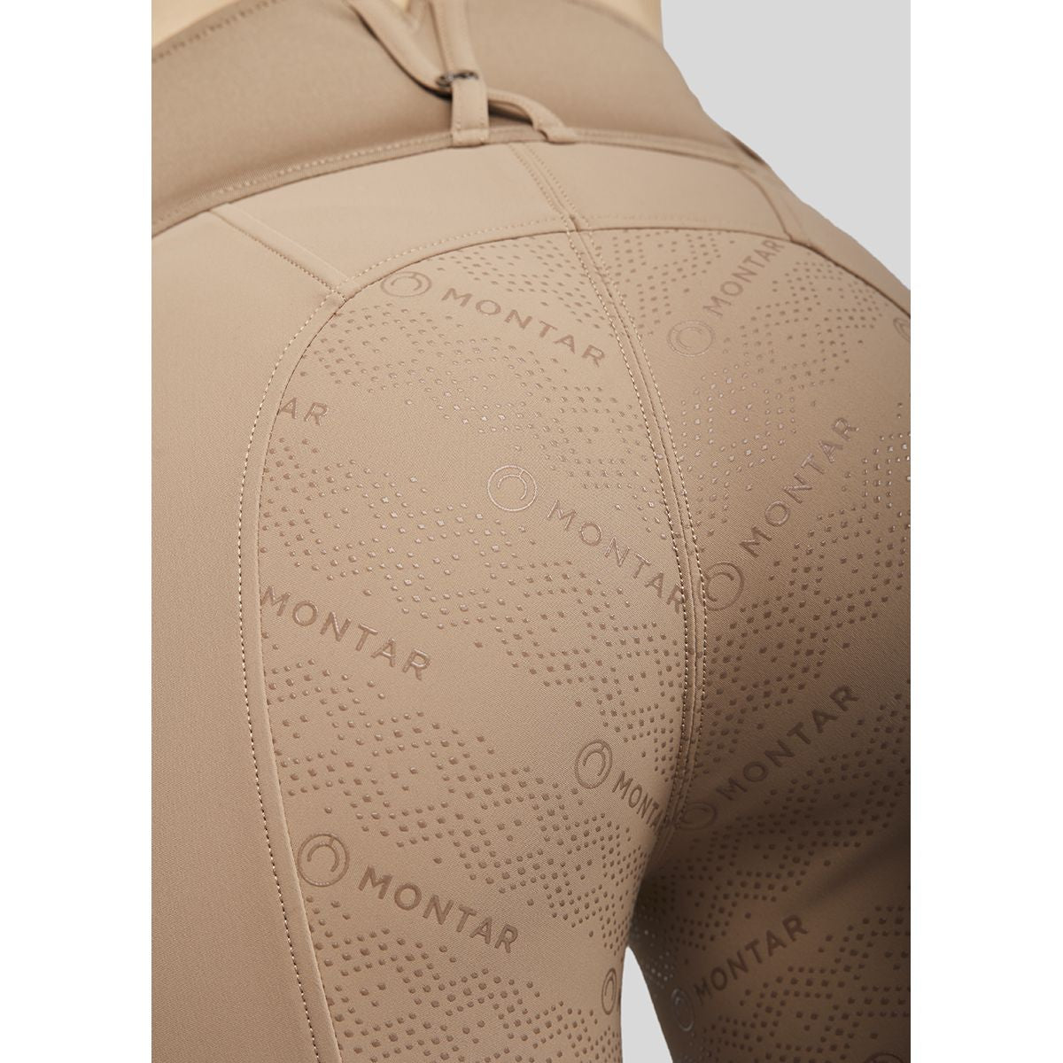 Montar Rijbroek MoAmelia Softshell Full Grip Latte