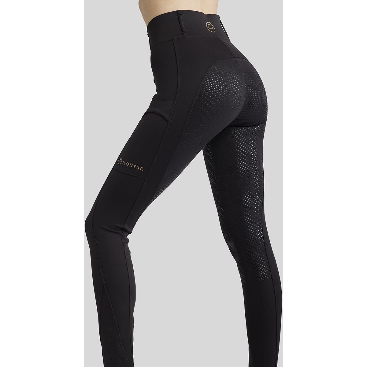 Montar Rijlegging MoZoe Compression Full Grip Zwart