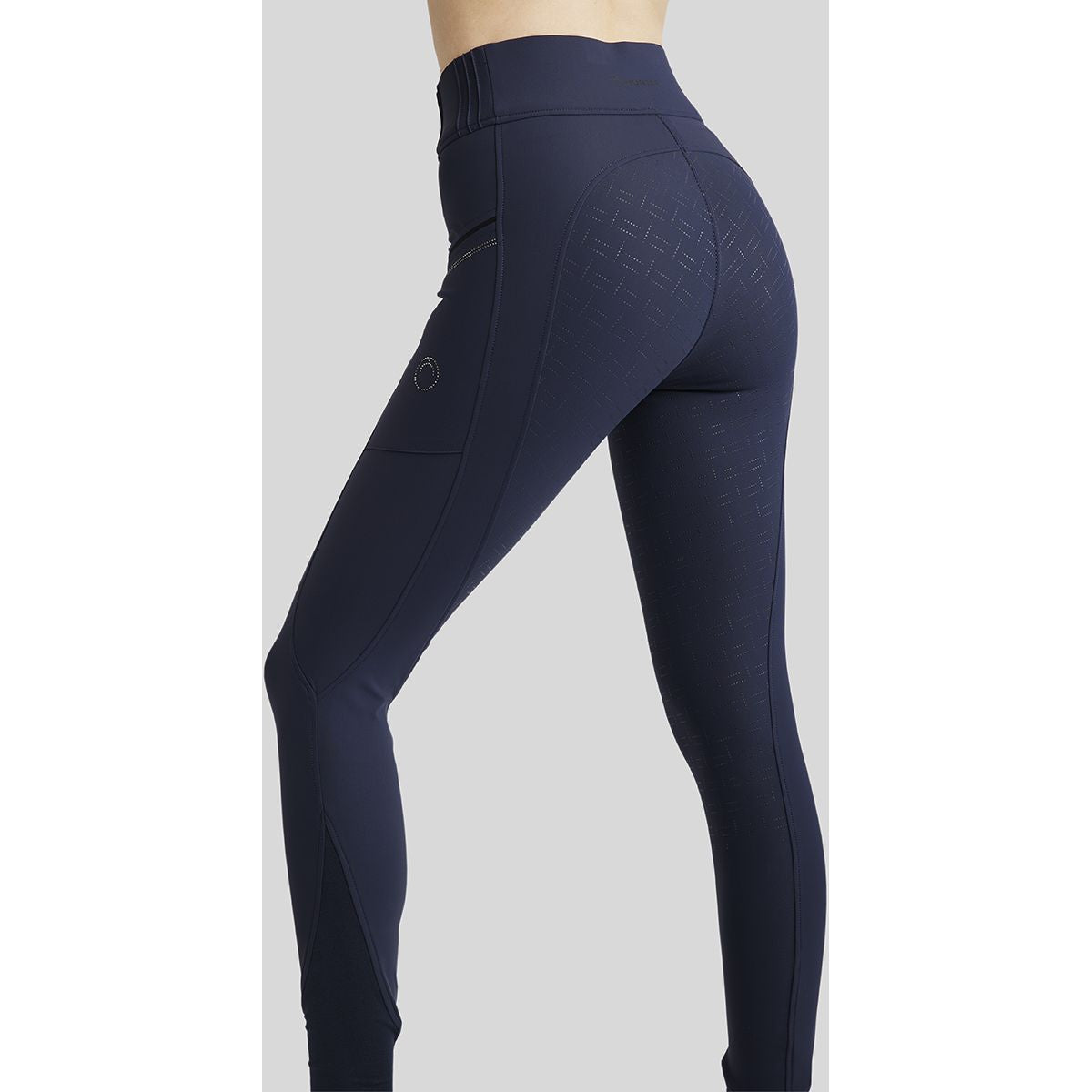 Montar Rijlegging MoRosie Pintucks Crystals Full Grip Dark Navy