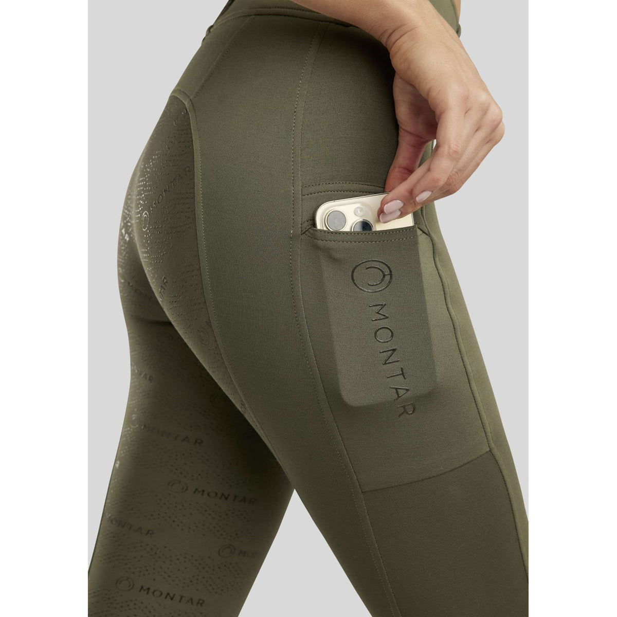 Montar Rijlegging MoErina Winter Full Grip Pine Green