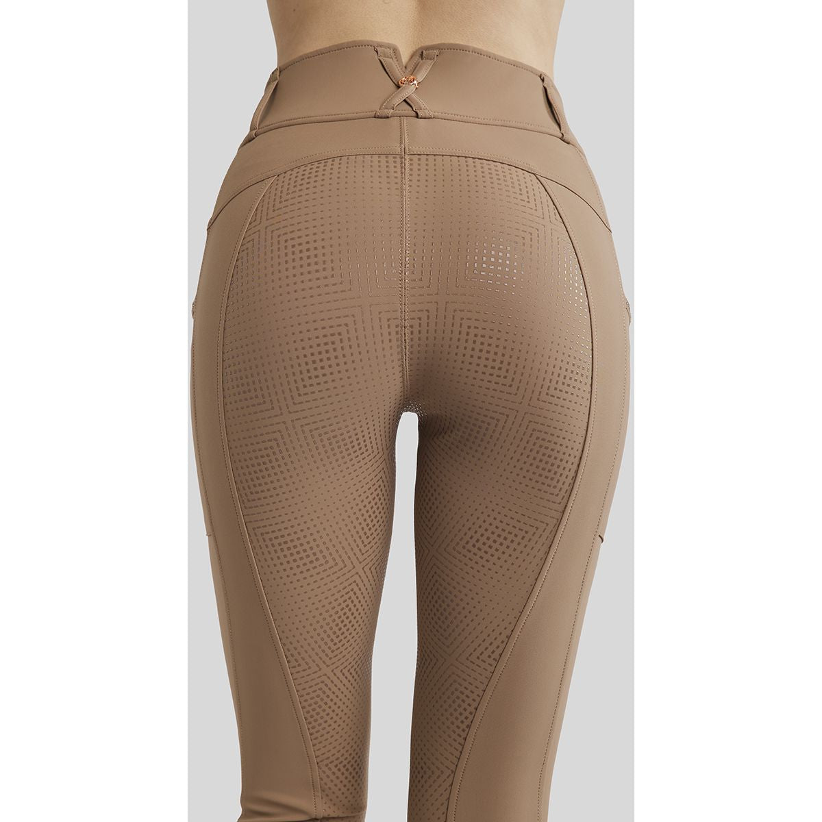 Montar Rijlegging Mirella Rosegold Crystals Full Grip Latte