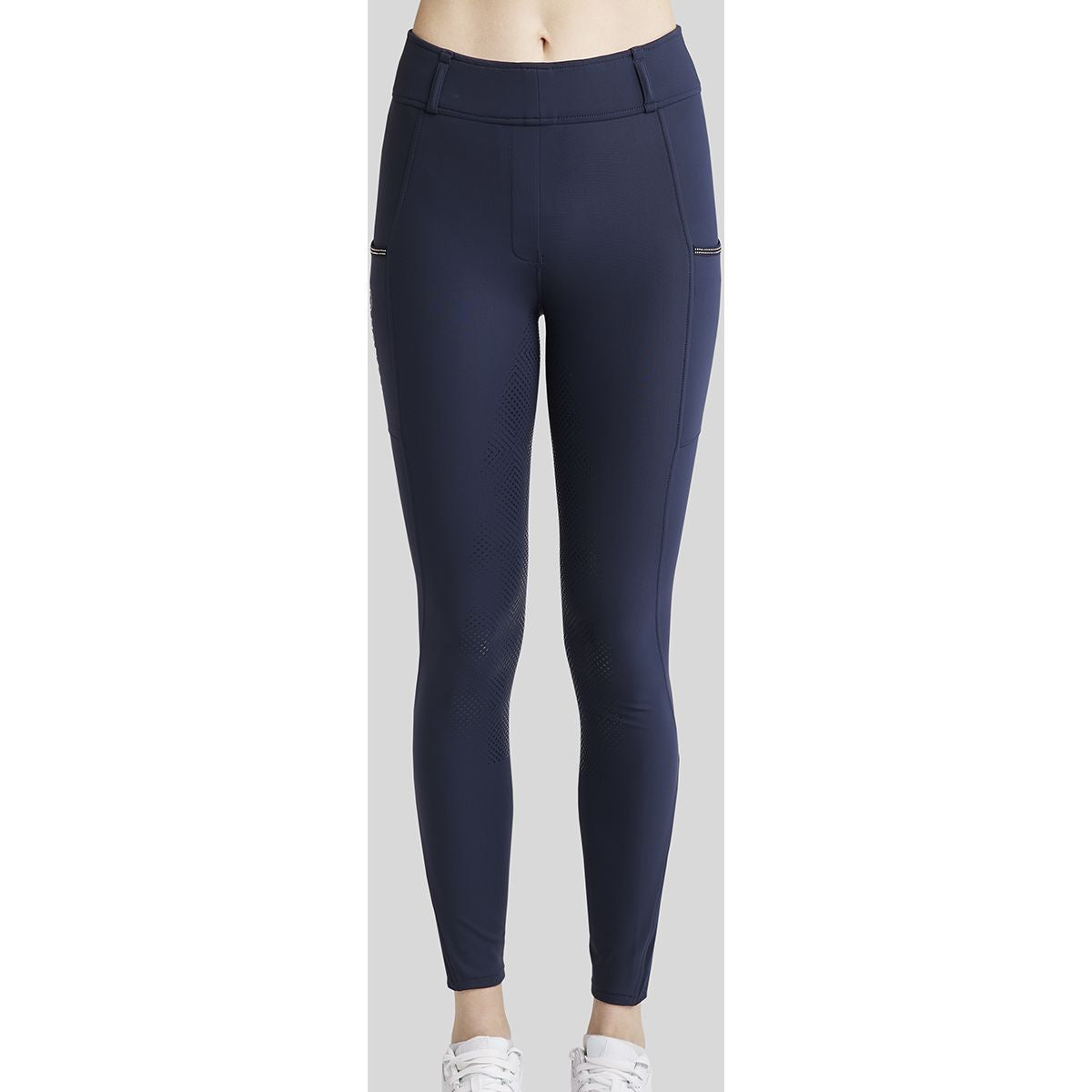 Montar Rijlegging Mirella Rosegold Crystals Full Grip Dark Navy