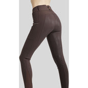 Montar Rijlegging Mirella Rosegold Crystals Full Grip Bruin