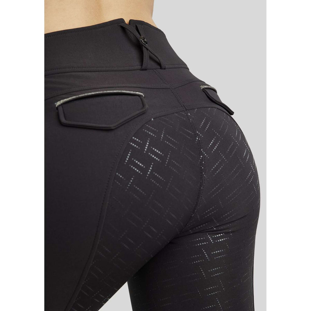 Montar Rijbroek MoGloria Full Grip Zwart