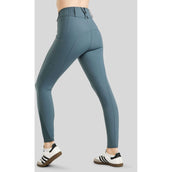 Montar Rijbroek MoZuna Gun Metal Crystals Kniegrip Dark Slate