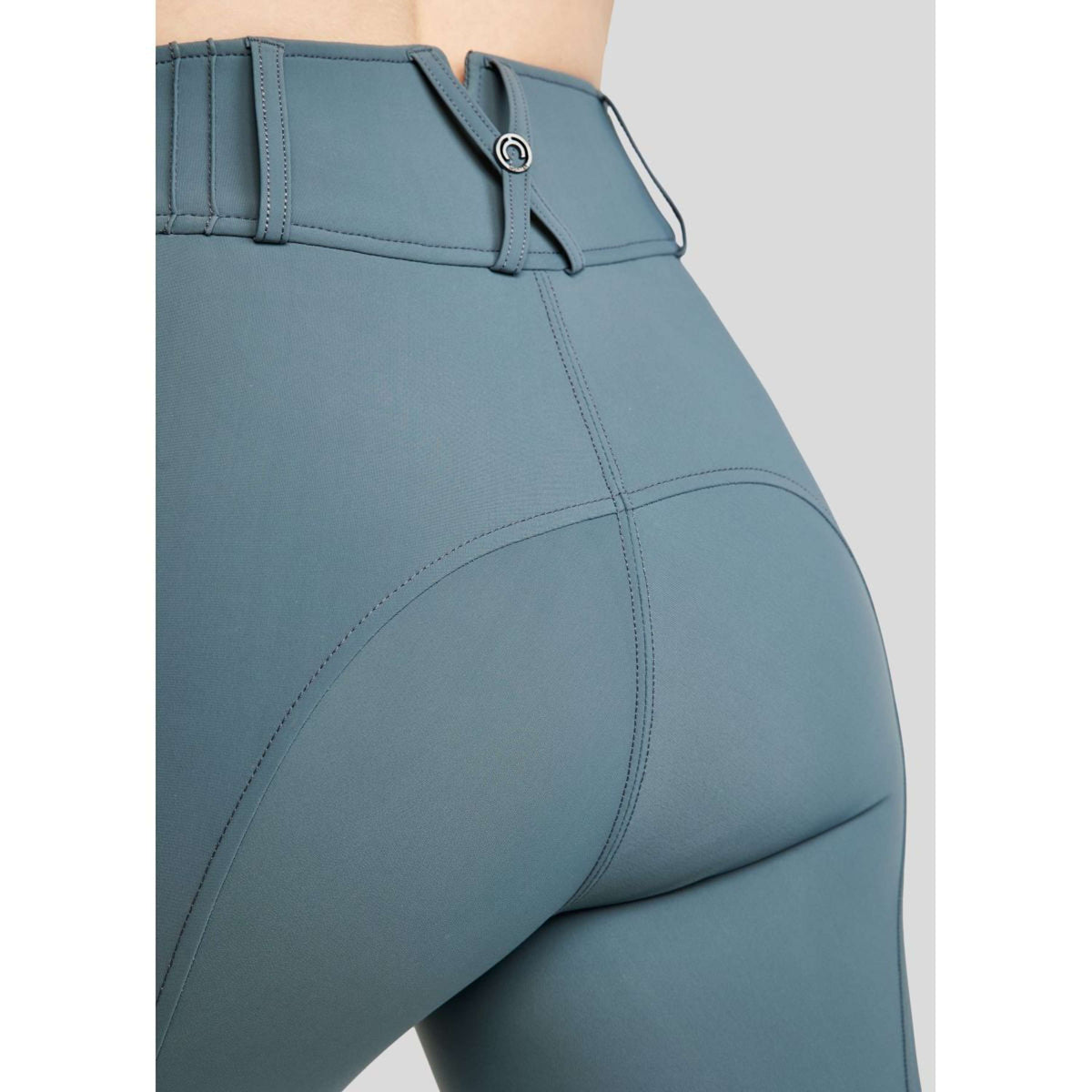 Montar Rijbroek MoZuna Gun Metal Crystals Kniegrip Dark Slate