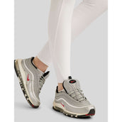 Montar Rijbroek MoLila Champagne Crystals Full Grip Wit