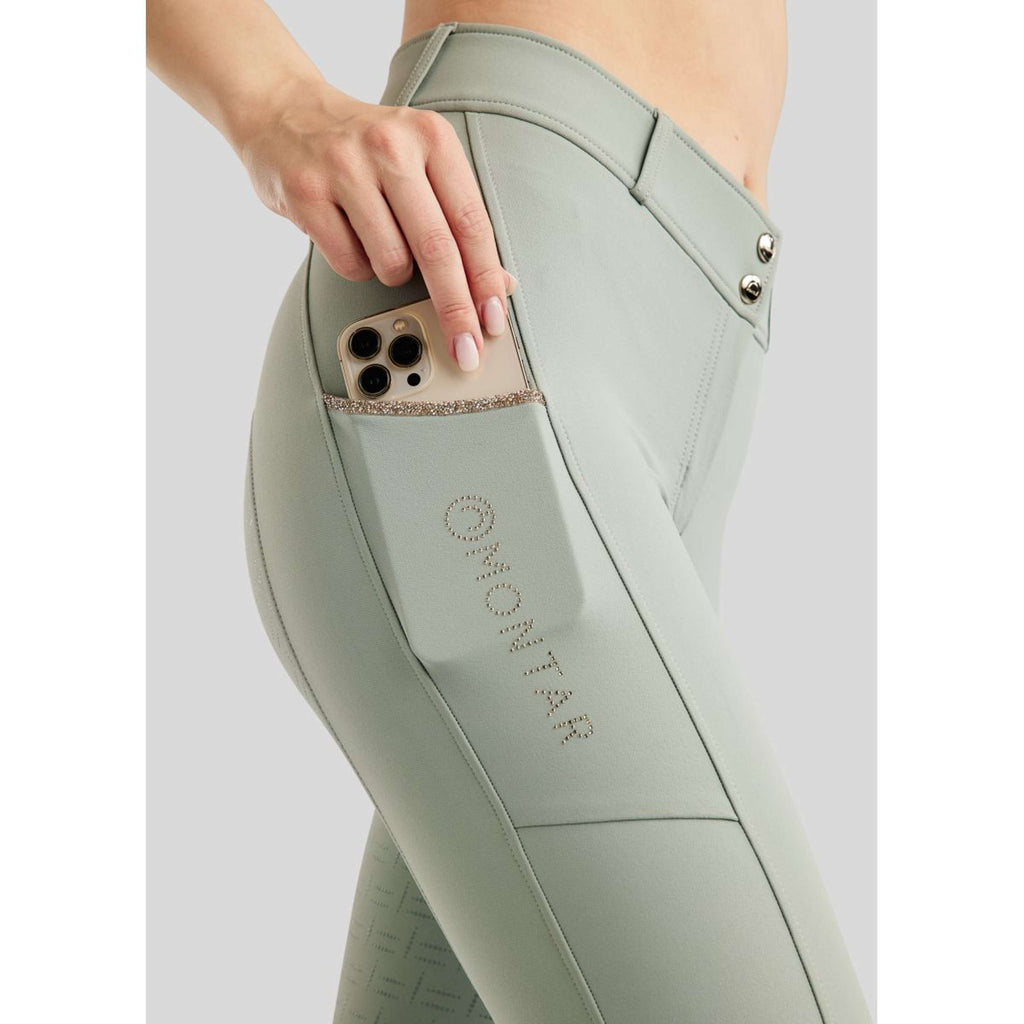 Montar Rijbroek MoLila Champagne Crystals Full Grip Turin