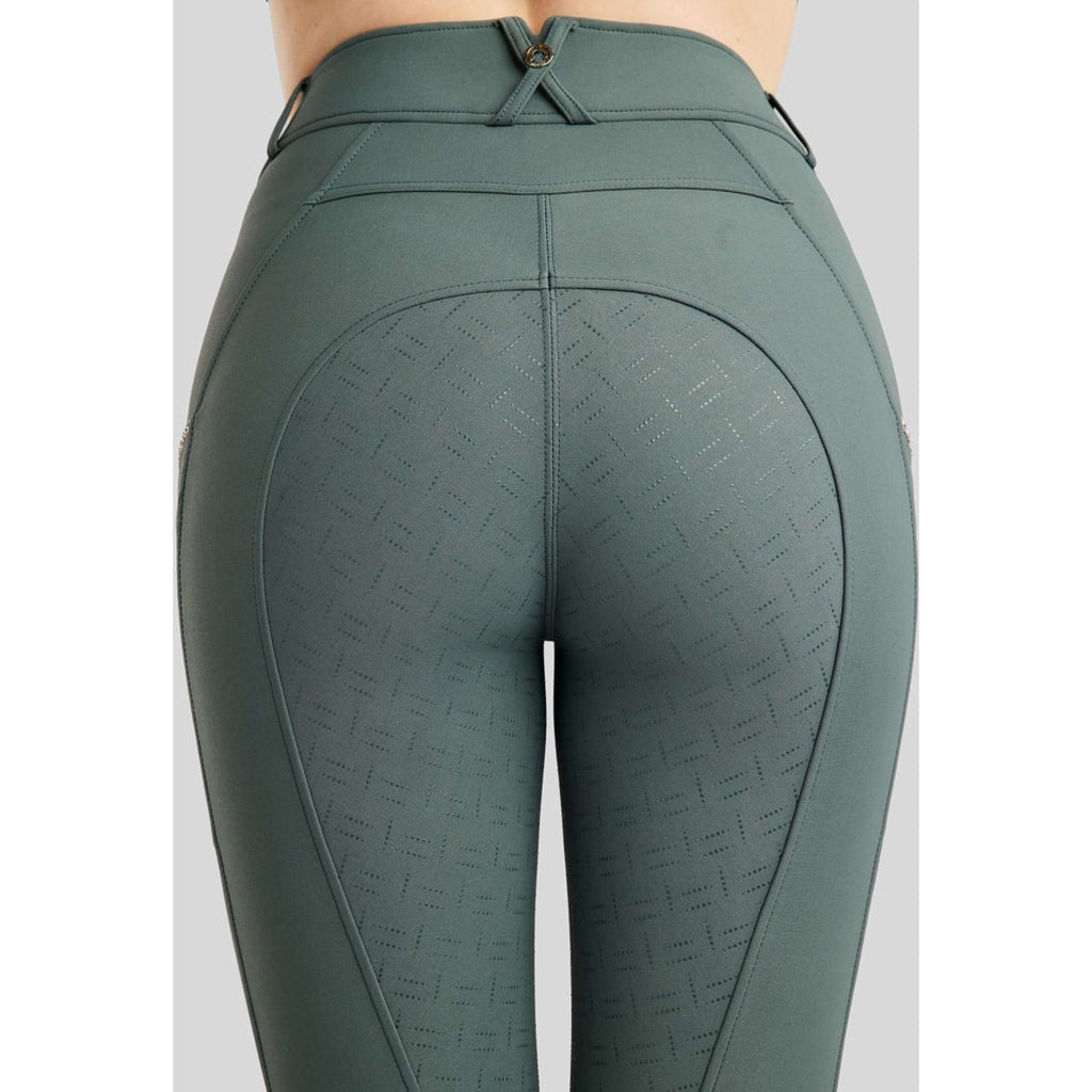 Montar Rijbroek MoLila Champagne Crystals Full Grip Jade