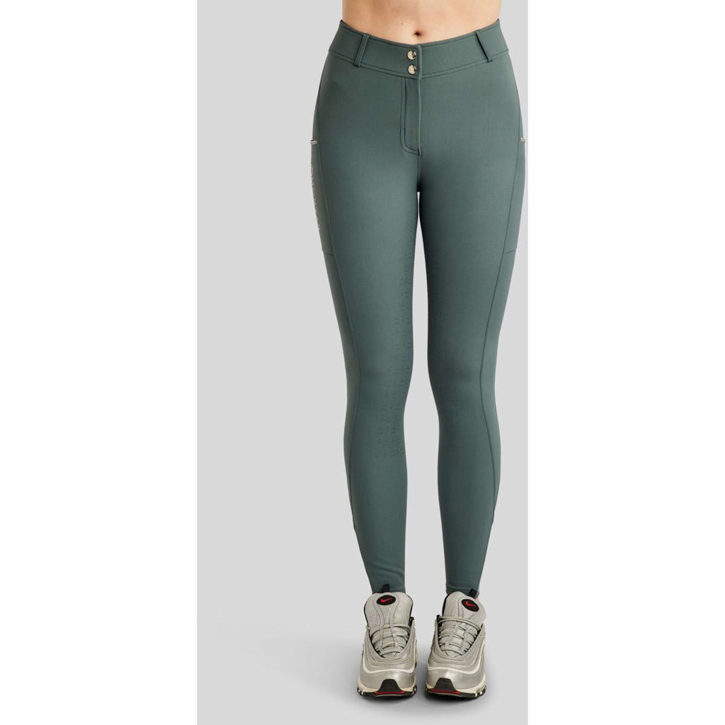 Montar Rijbroek MoLila Champagne Crystals Full Grip Jade