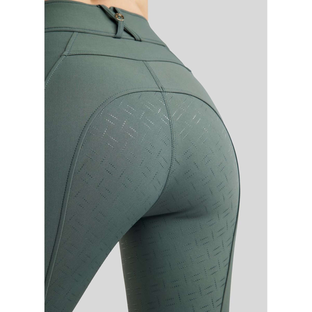 Montar Rijbroek MoLila Champagne Crystals Full Grip Jade