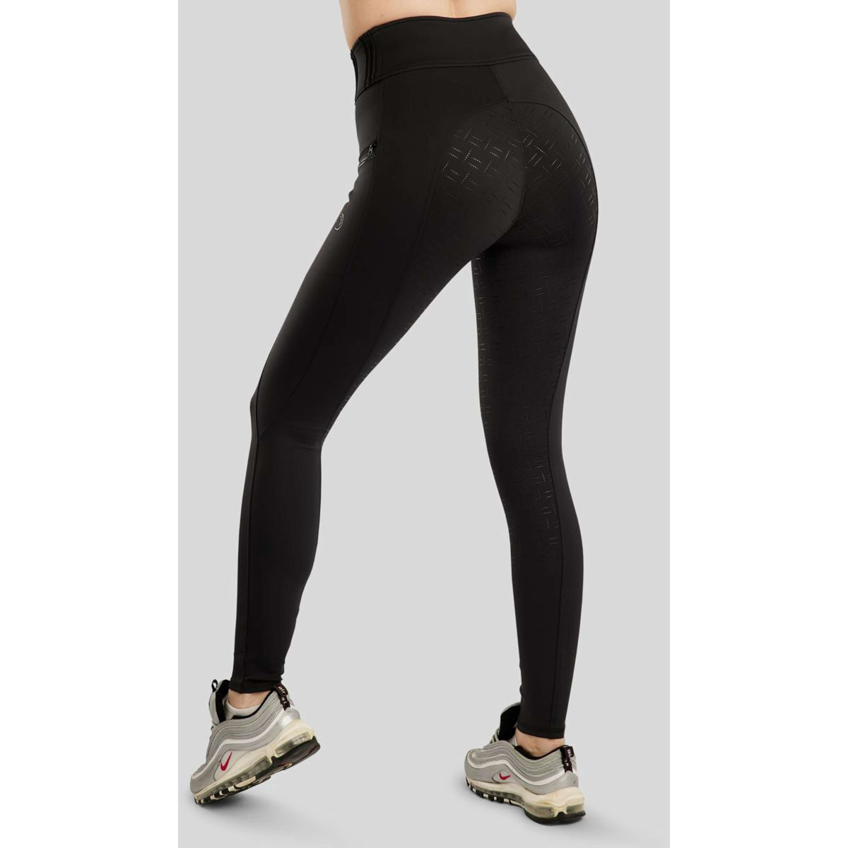 Montar Rijlegging MoPearl Pintuck Full Grip Zwart