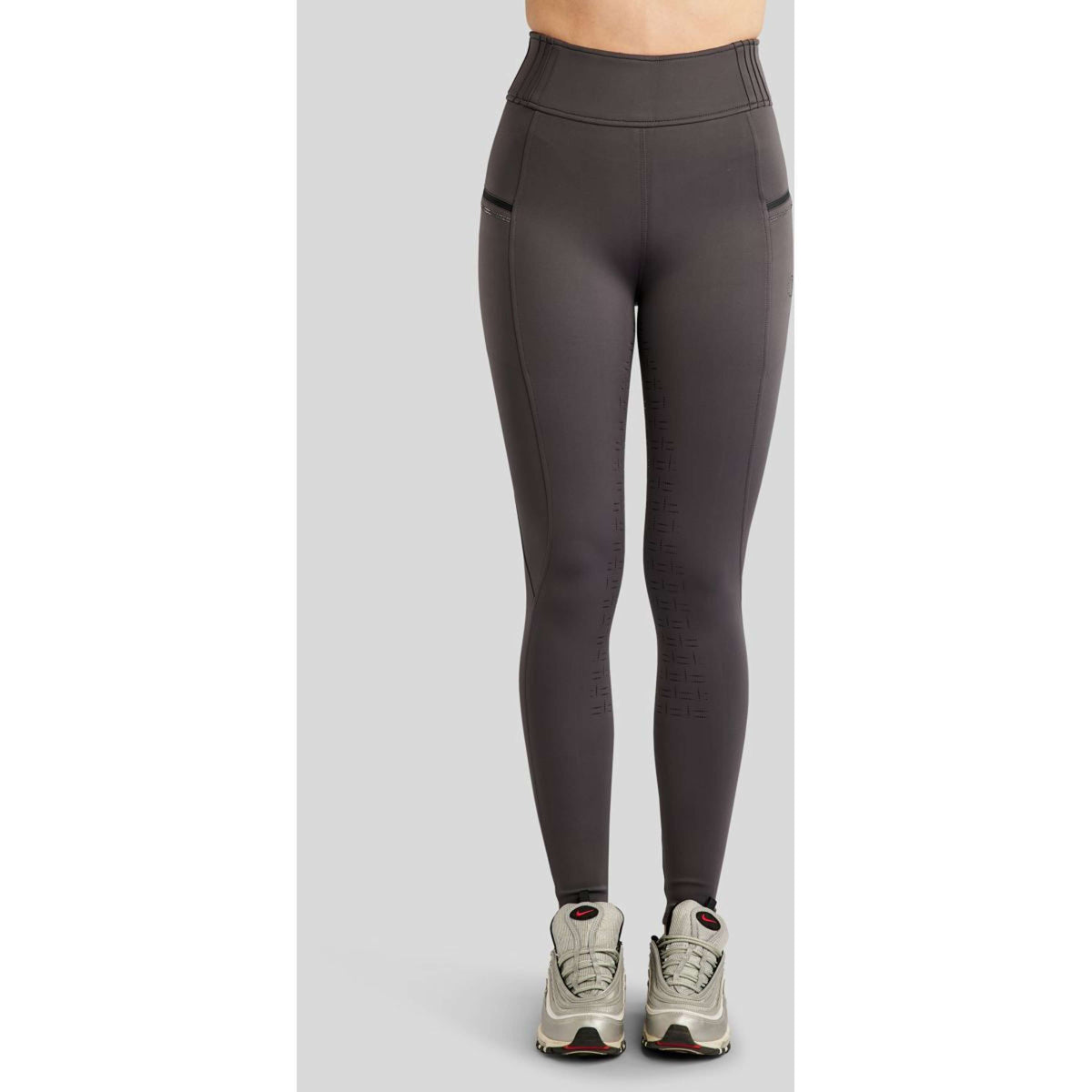 Montar Rijlegging MoPearl Pintuck Full Grip Slate Grey