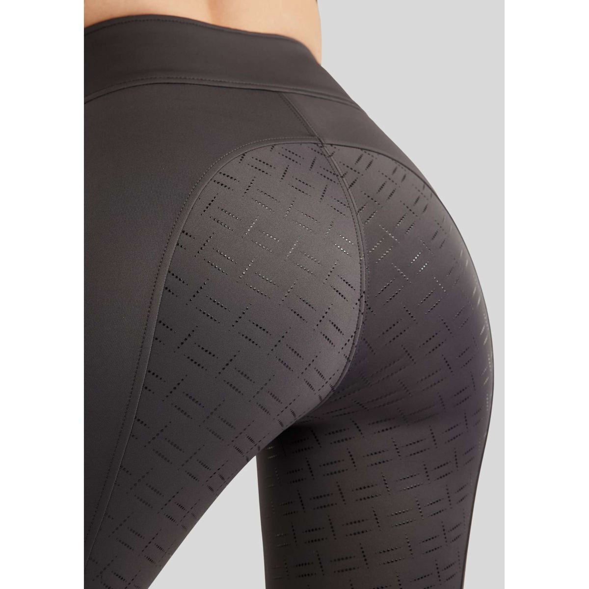 Montar Rijlegging MoPearl Pintuck Full Grip Slate Grey