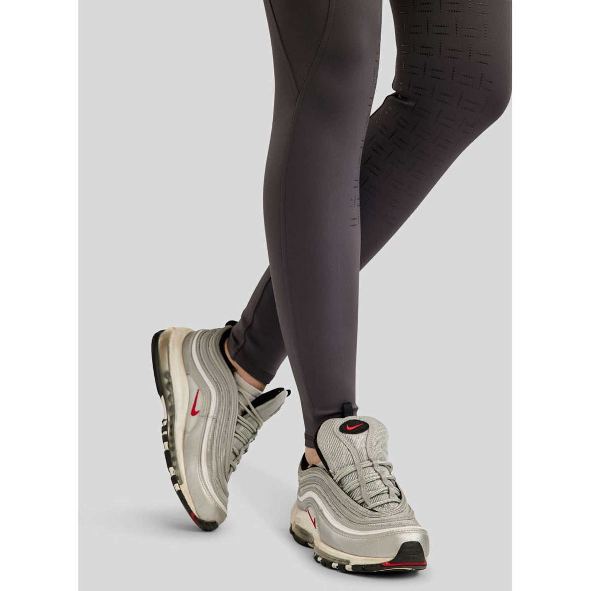 Montar Rijlegging MoPearl Pintuck Full Grip Slate Grey