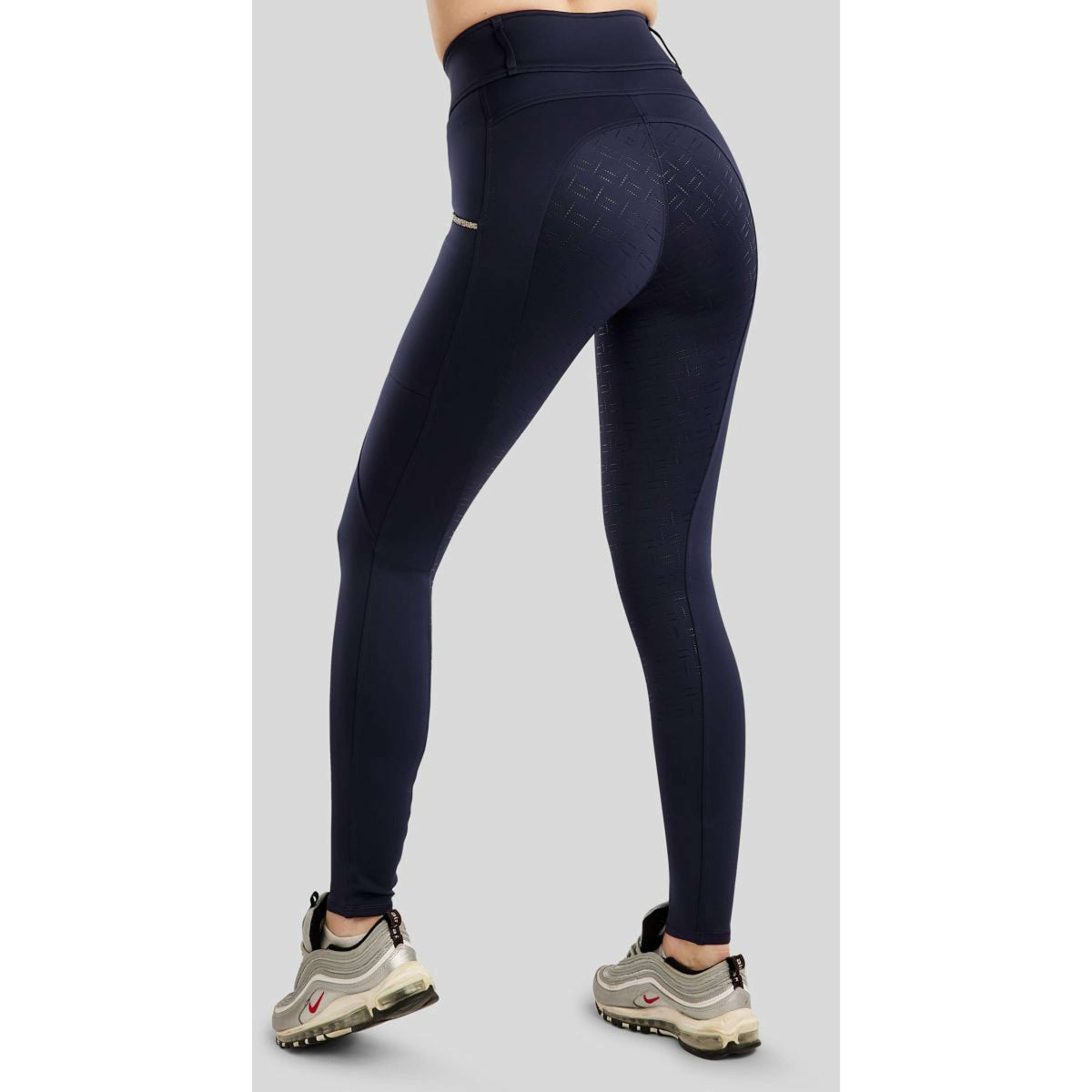 Montar Rijlegging MoLila Champagne Crystals Full Grip Navy