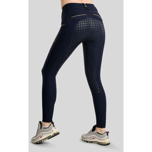 Montar Rijbroek MoVeronica Golden Quartz Full Grip Navy Montar Rijbroek MoVeronica Golden Quartz Full Grip Navy