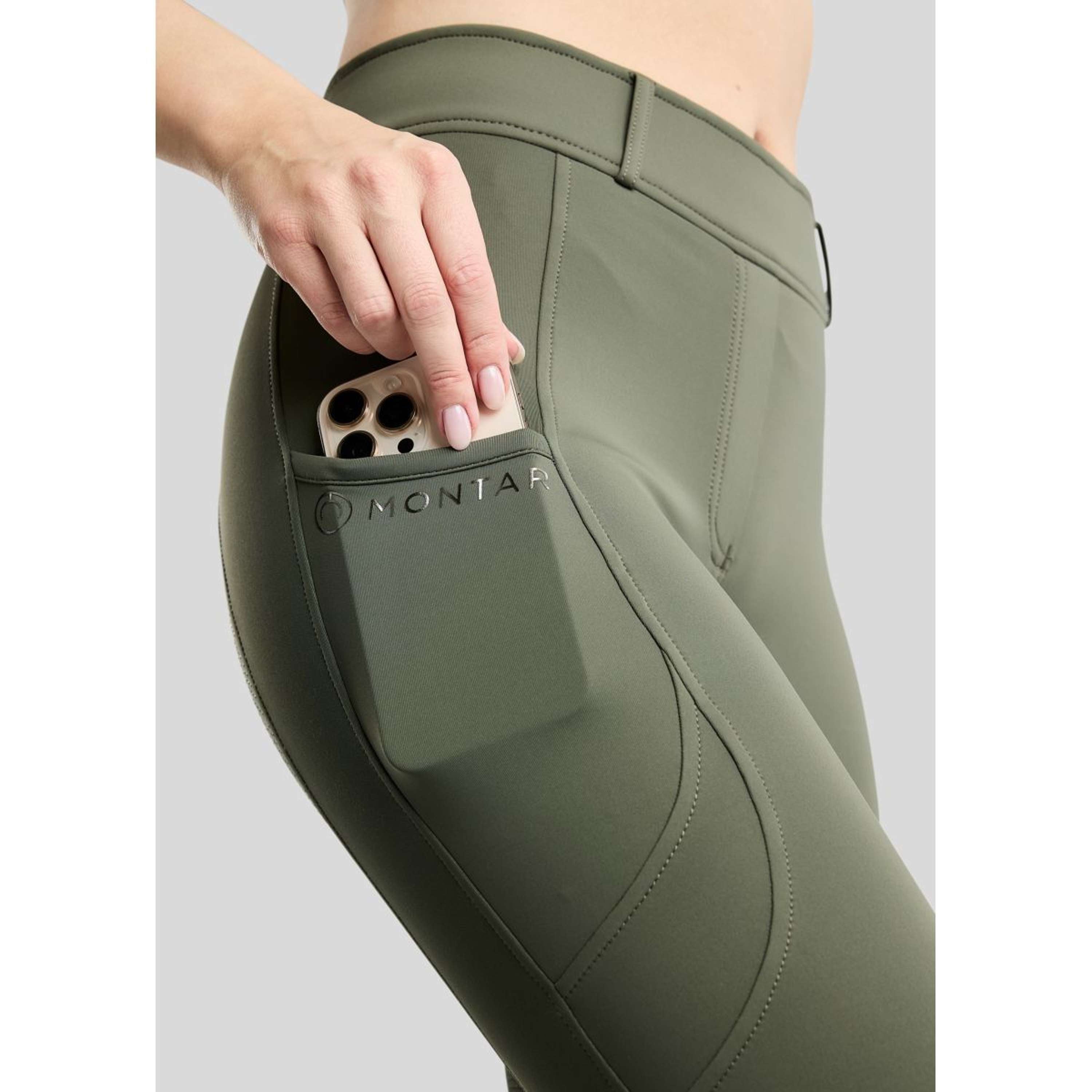 Montar Thermo Rijlegging MoAddie Hybrid Gun Metal Logo Full Grip Forest Green