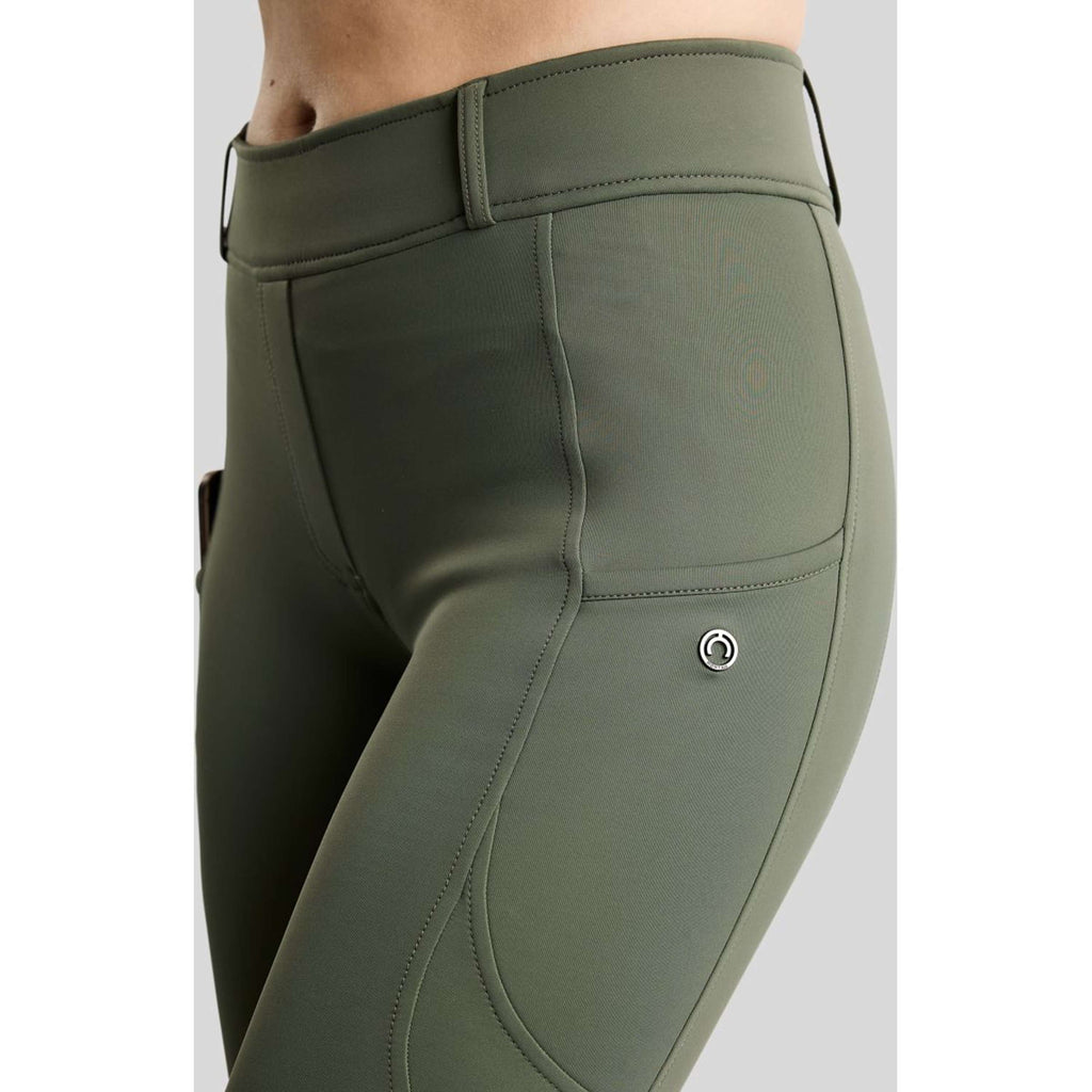 Montar Thermo Rijlegging MoAddie Hybrid Gun Metal Logo Full Grip Forest Green