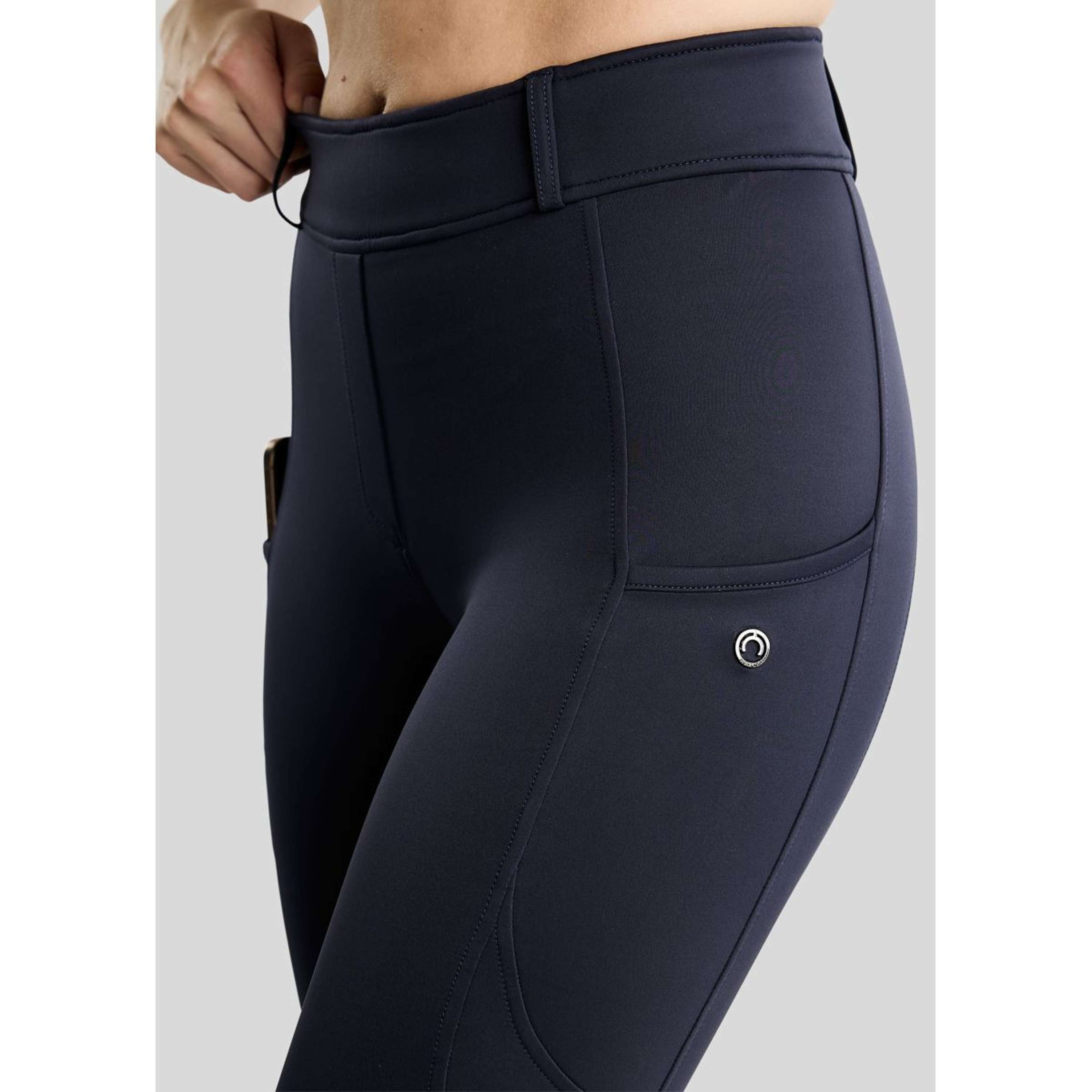 Montar Thermo Rijlegging MoAddie Hybrid Gun Metal Logo Full Grip Navy
