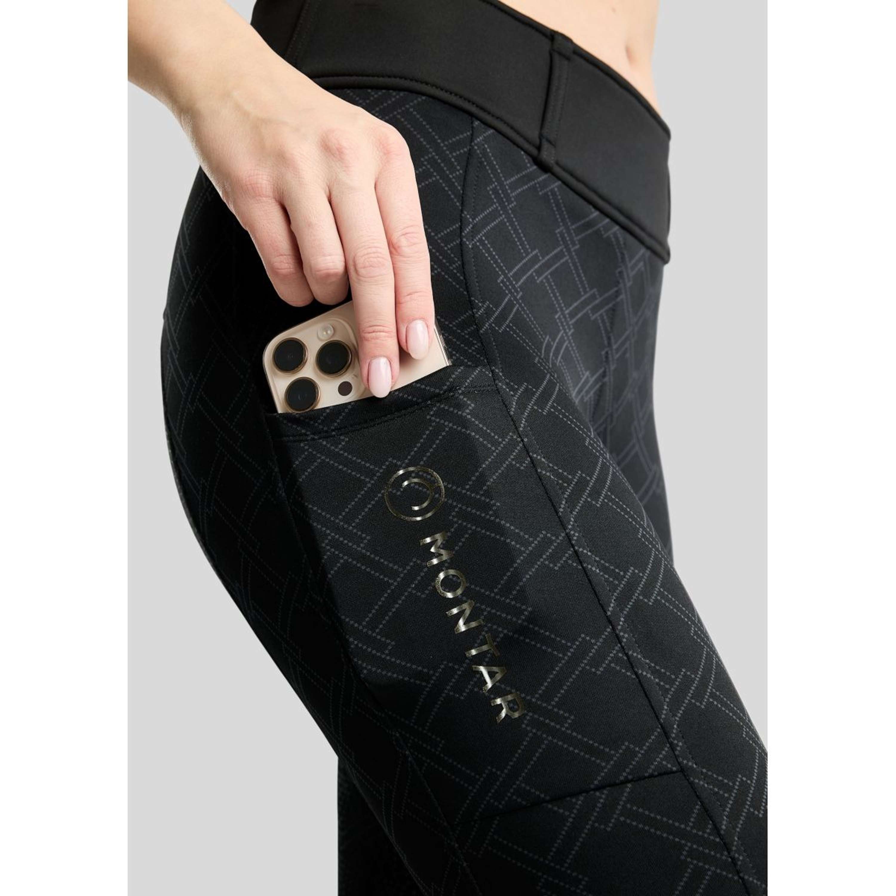Montar Thermo Rijlegging MoLeia Lumber Check All Over Printed Full Grip Zwart