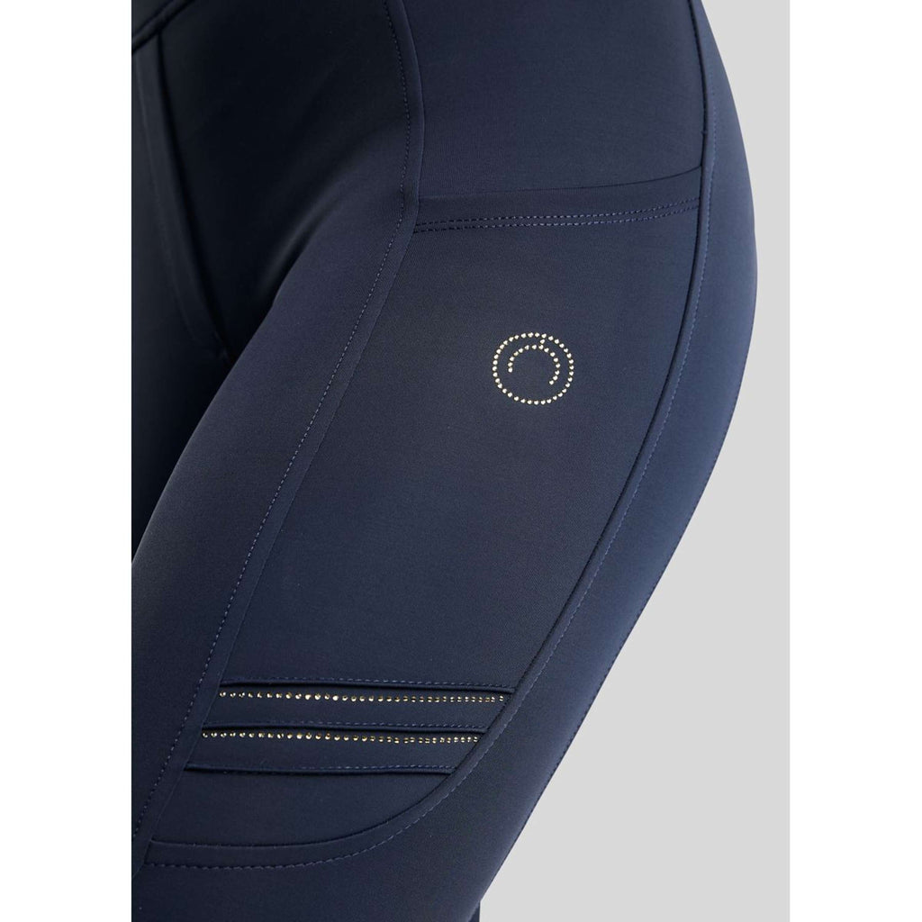 Montar Rijlegging MoWilma Hybrid Pintucks Golden Quartz Crystals Full Grip Navy
