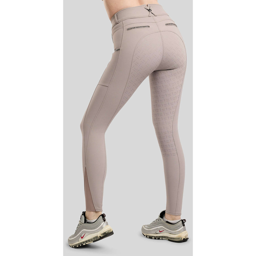 Montar Rijbroek MoMaisy Full Grip Pearl Grey
