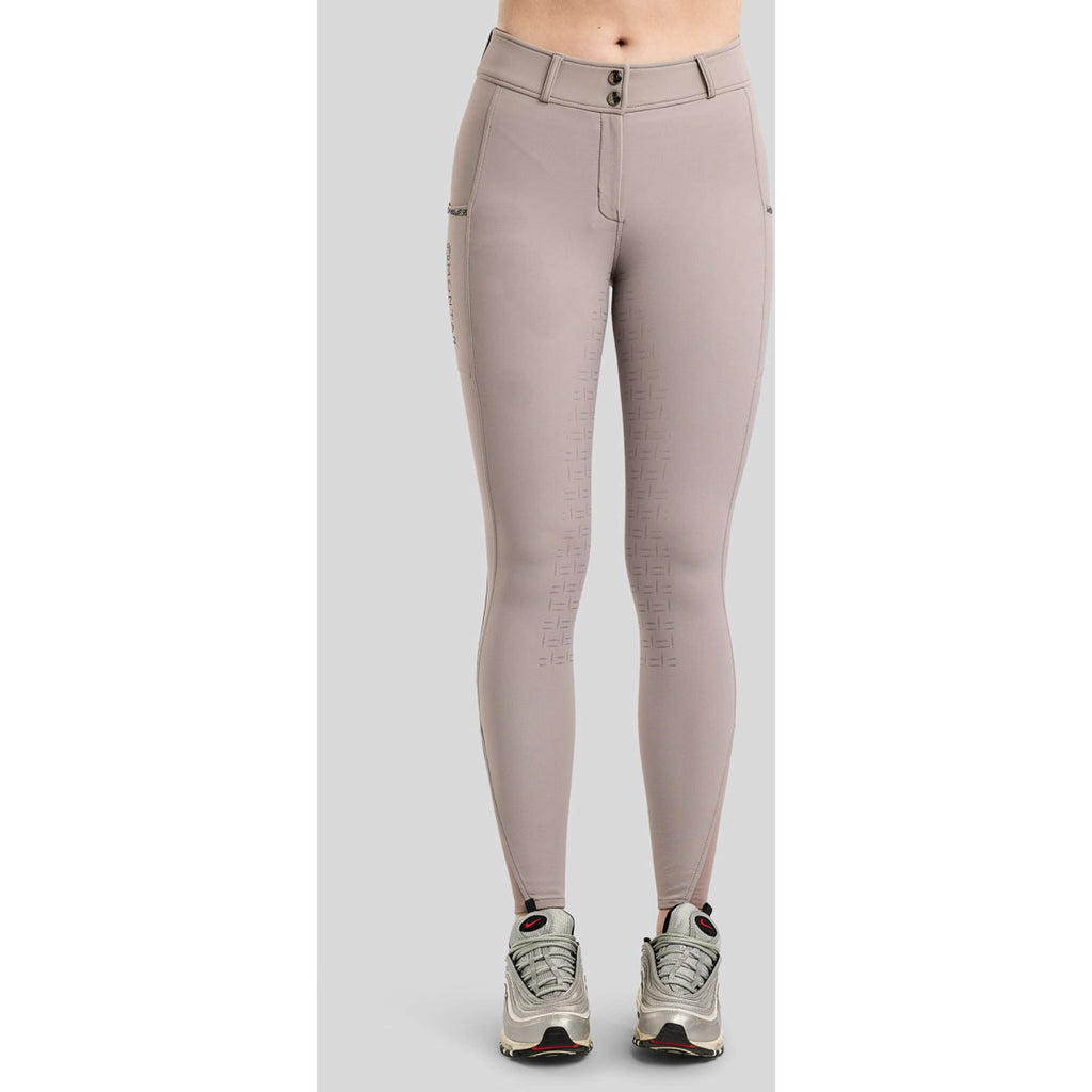 Montar Rijbroek MoMaisy Full Grip Pearl Grey