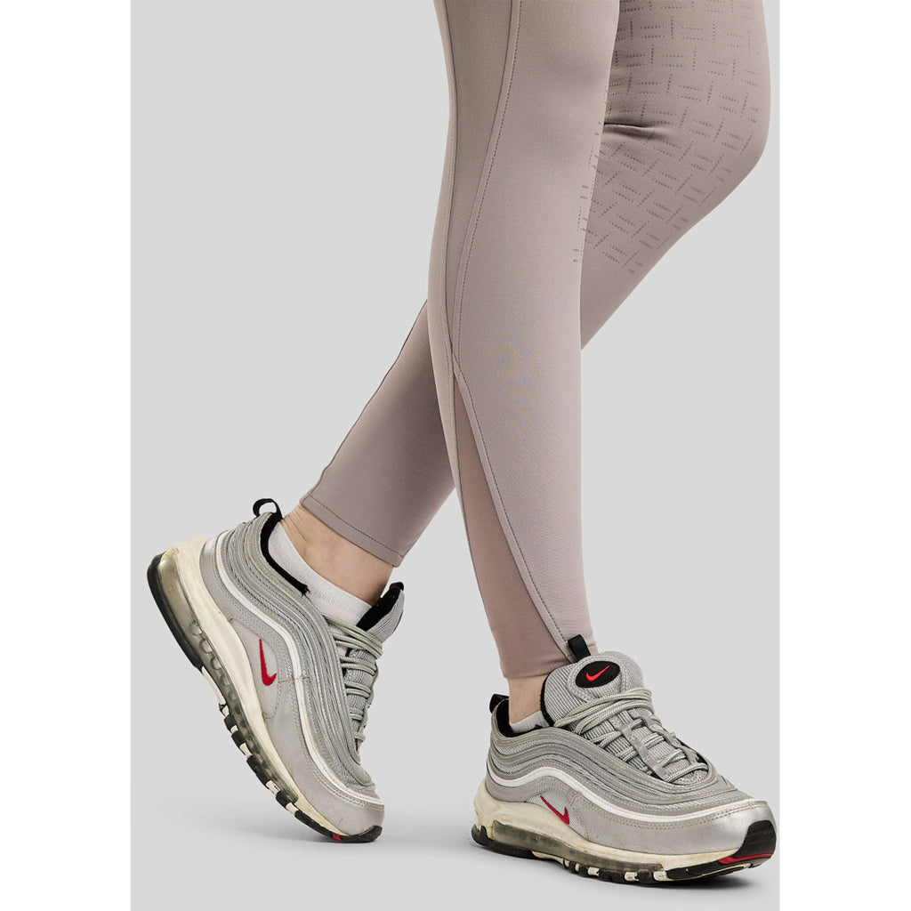 Montar Rijbroek MoMaisy Full Grip Pearl Grey