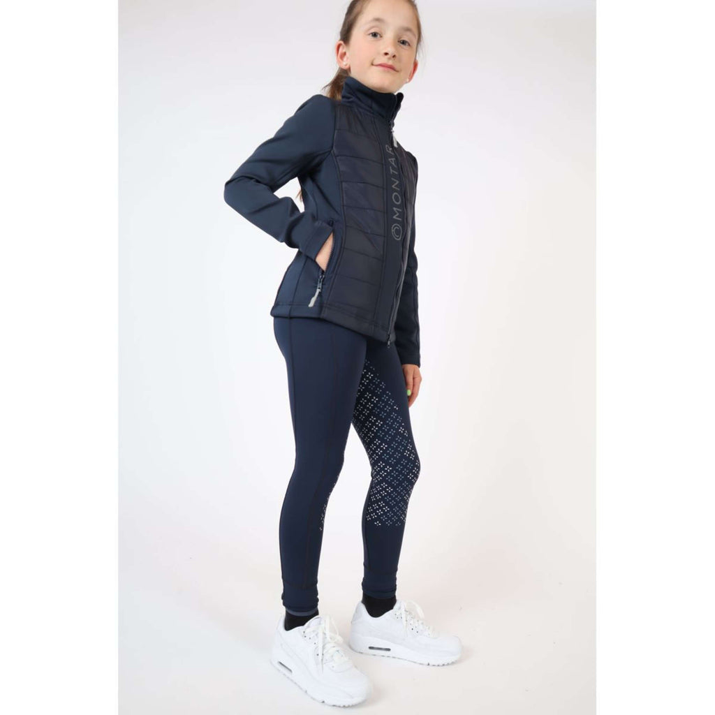 Montar Rijlegging Selena Pull On Junior Full Grip Navy
