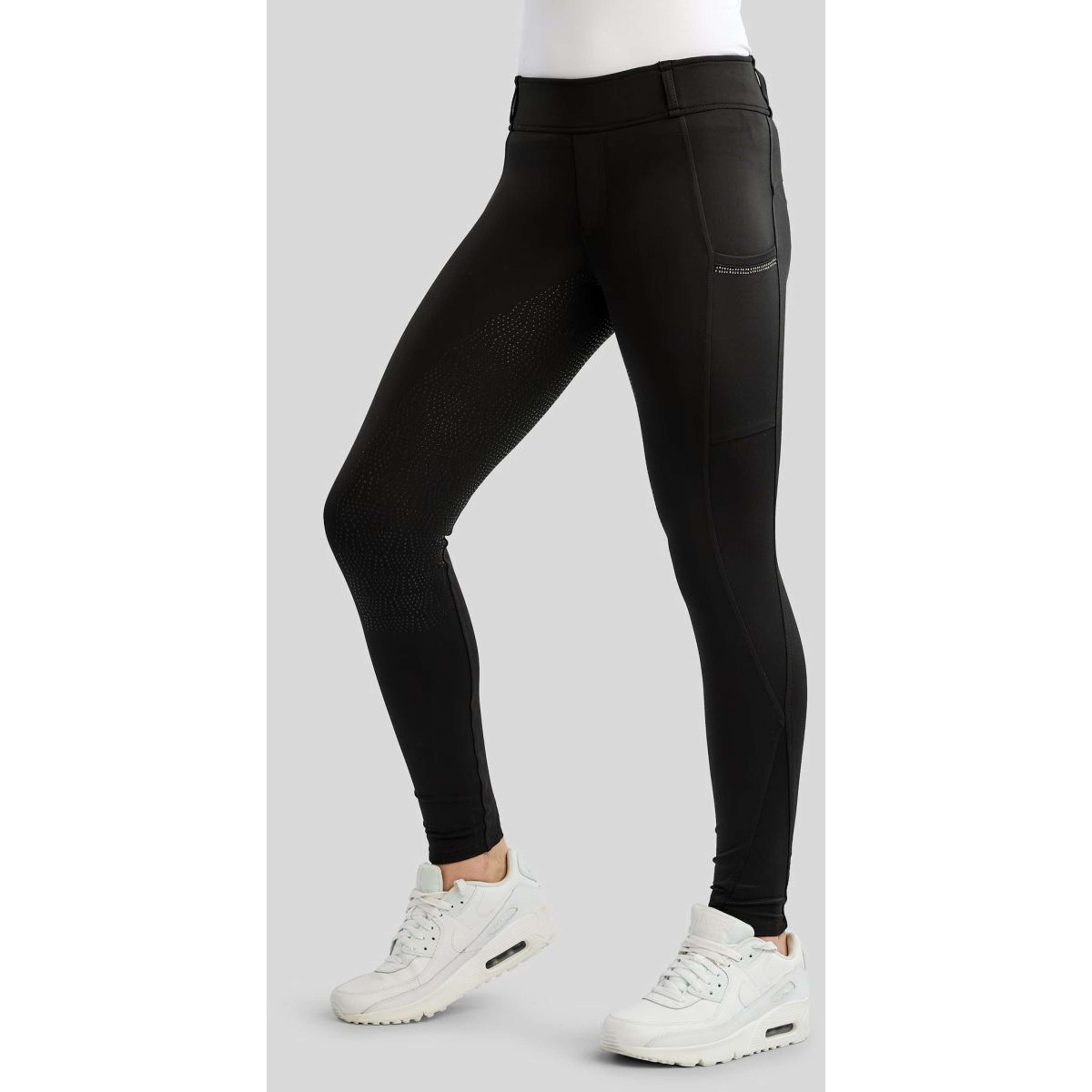 Montar Rijlegging MoEverline Hybrid Golden Quartz Crystals Kids Full Grip Zwart