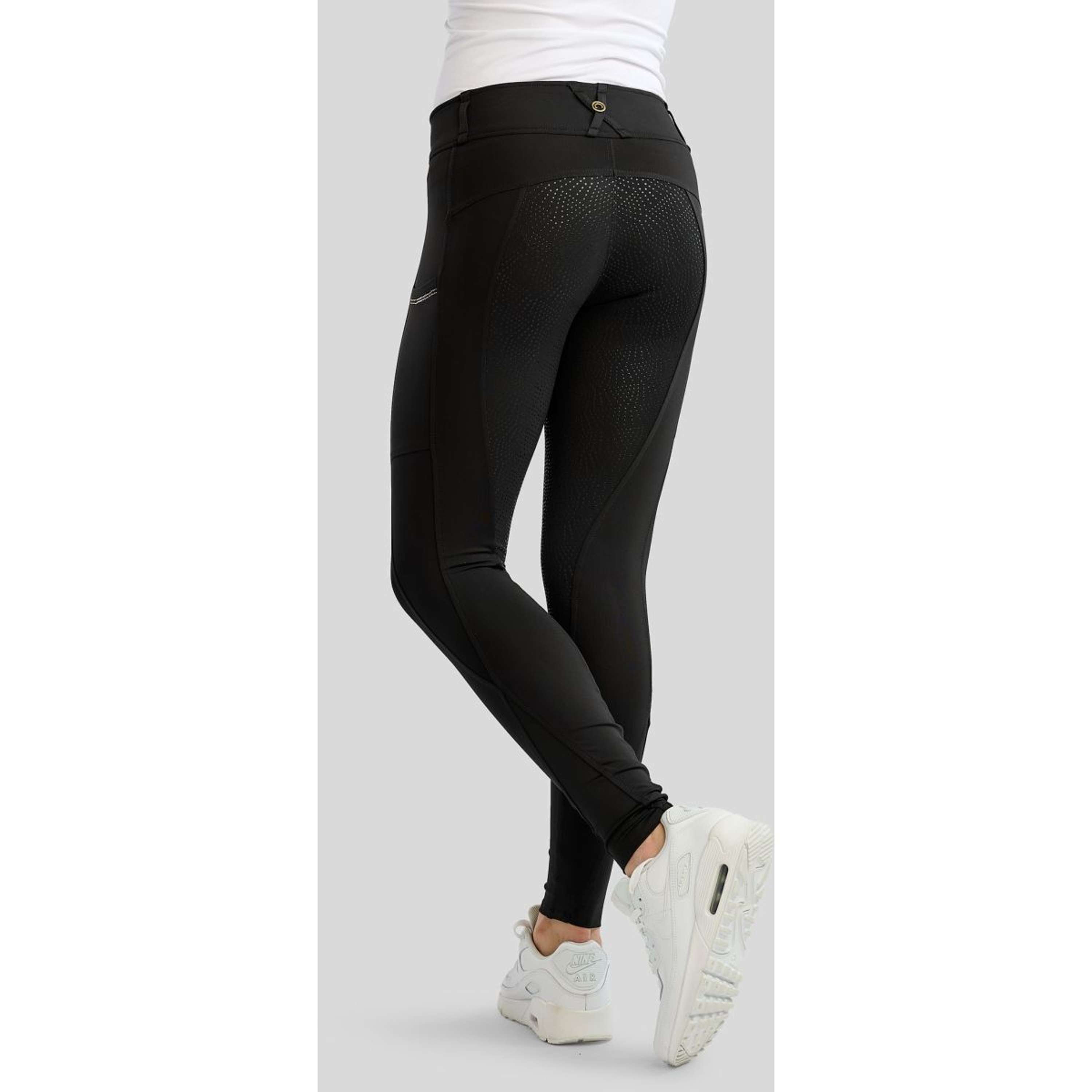 Montar Rijlegging MoEverline Hybrid Golden Quartz Crystals Kids Full Grip Zwart